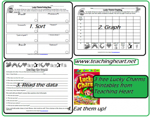 Free Lucky Charms Sort Graph Data – Teaching Heart Blog