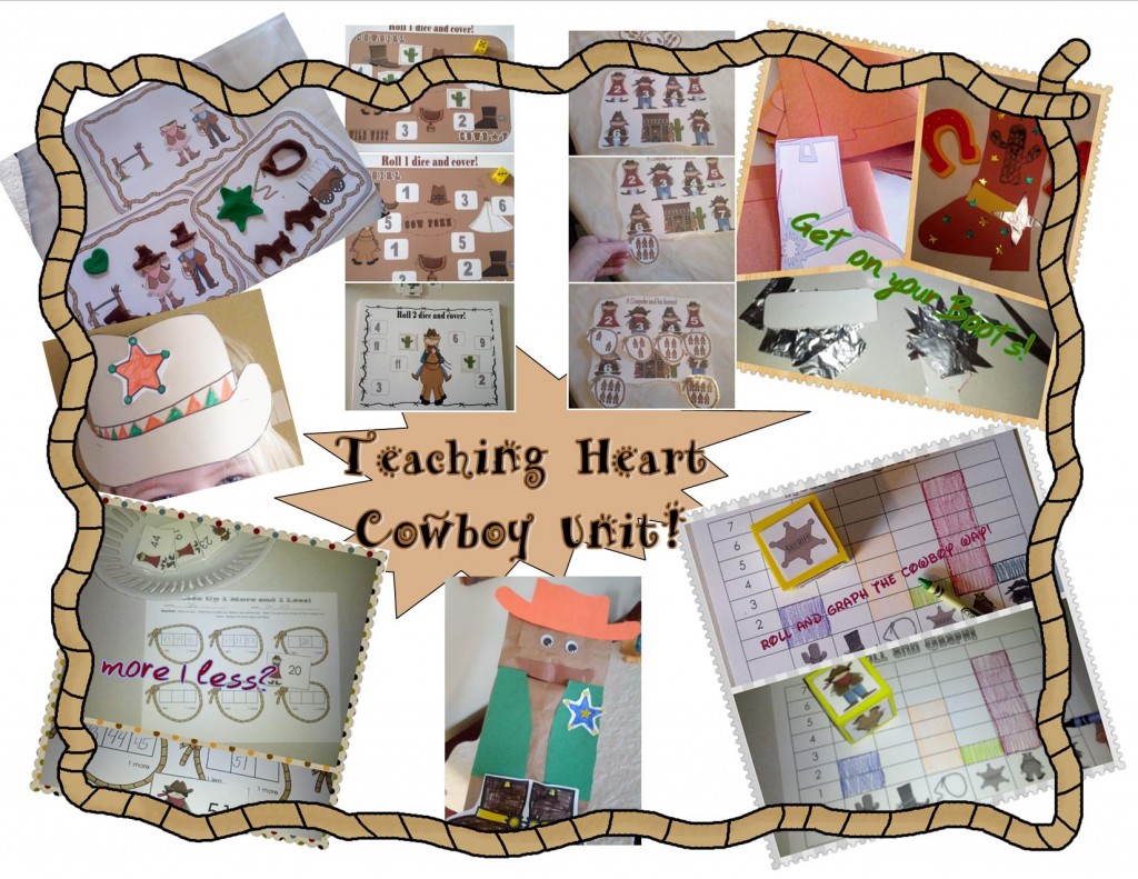 Cowboy Wild West Unit Is Here WOOT Teaching Heart Blog