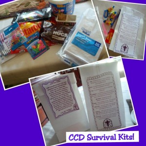 CCD Survival Kit Sunday School Treat!