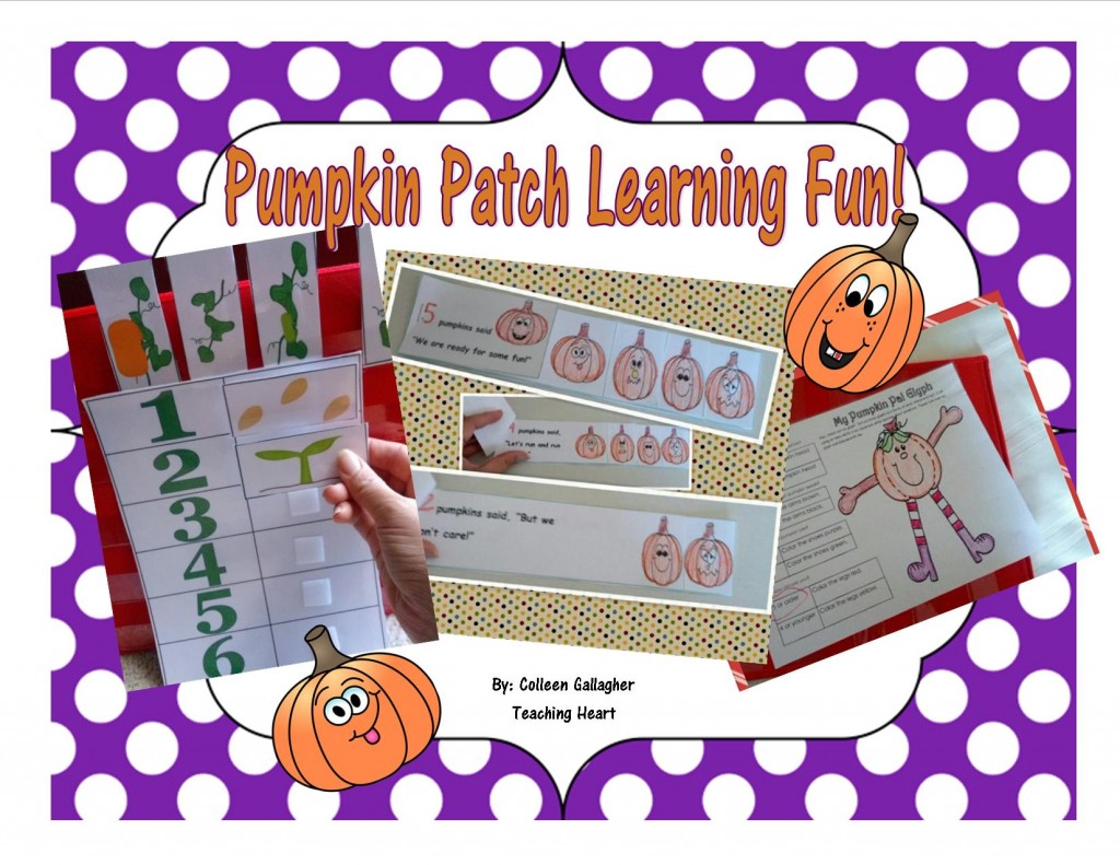 Pumpkin Printable Activities for Preschool and Kidergarten 