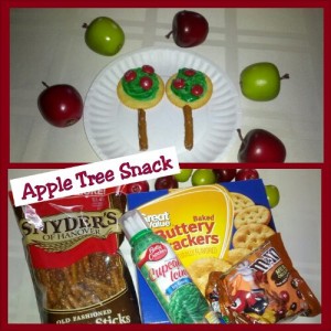 Apple Tree Snack From Teaching Heart