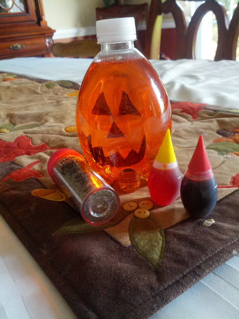 Pumpkin Head Discovery Bottles - Teaching Heart