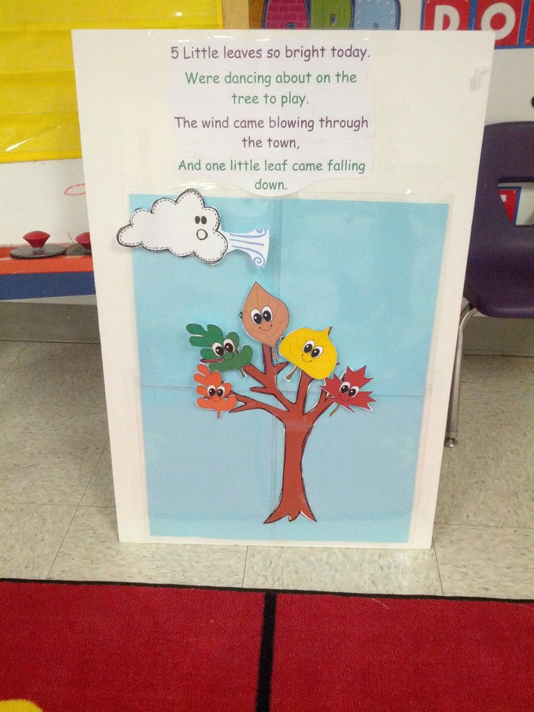 Leaf Theme in Preschool