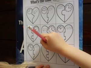 telling time worksheets