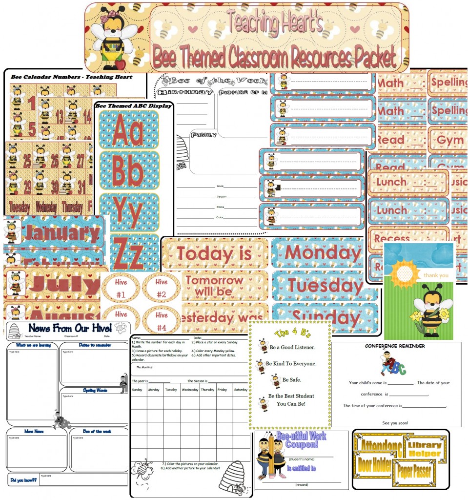 Bee Calendar and Form Themes