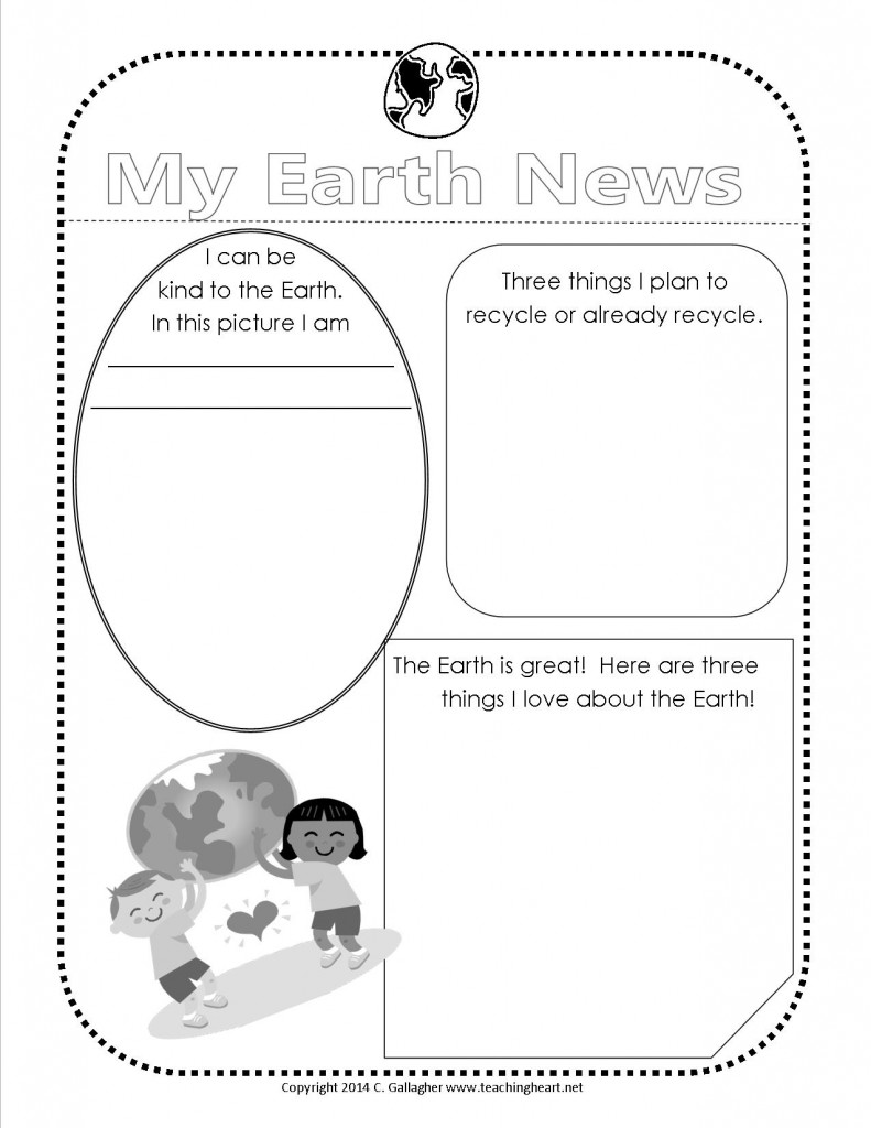 Earth Day News Free to Print!