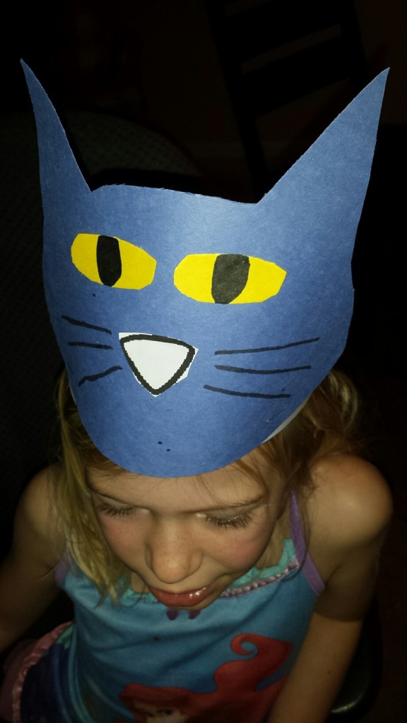Blue hat cat