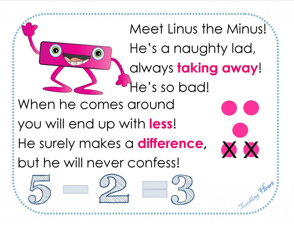 Linus the Minus Subtraction