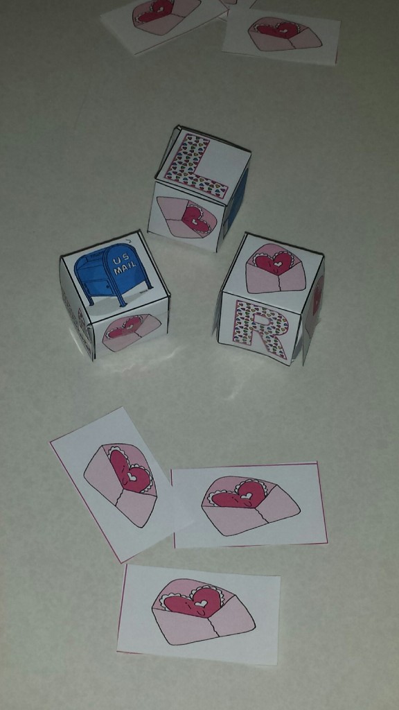 Left Right Center Valentine's Day Party Game
