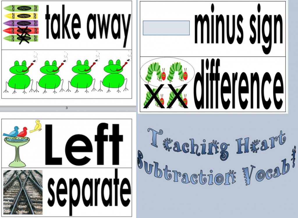 Vocab Subtraction Topic 8