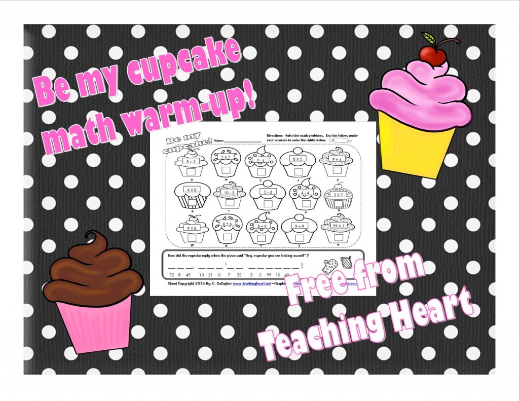 Cupcake Math for Grades 2 and 3