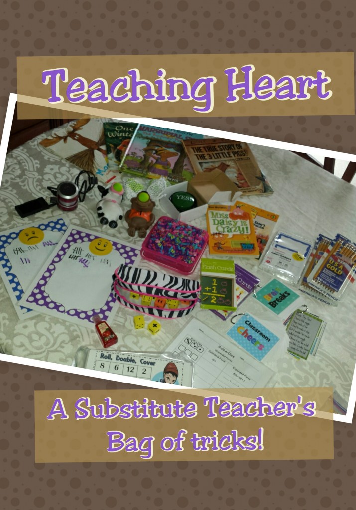 The Guest Teachers Bag of Goodies - Ideas for Substitutes
