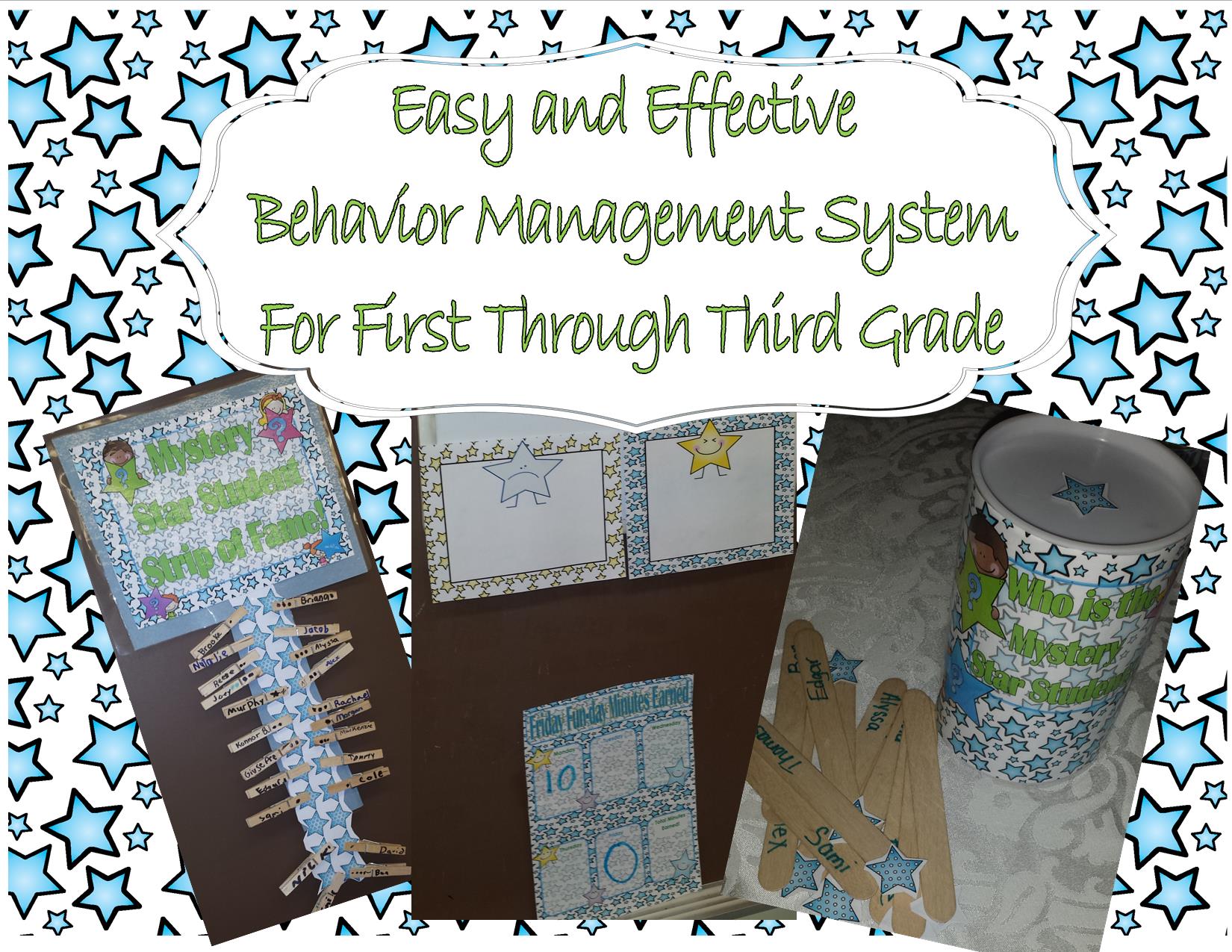 classroom behavior management system