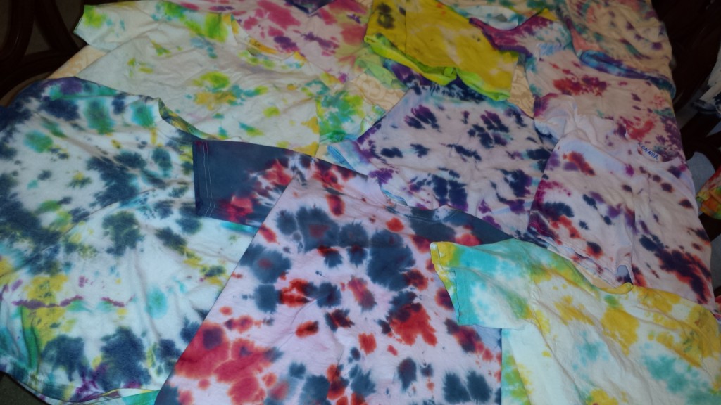 Tie Dyed Shirts!
