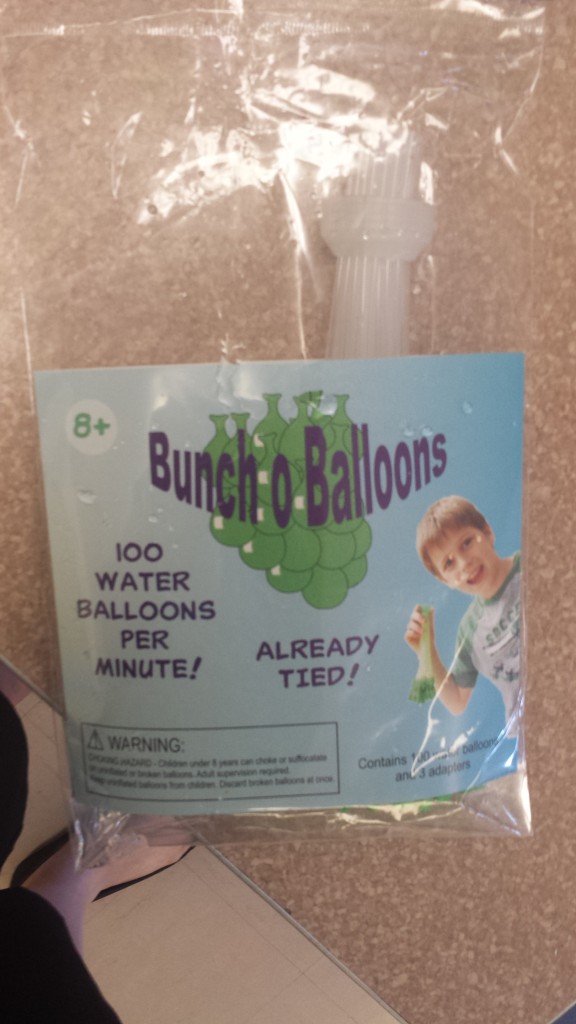 Water Balloon Time Saver