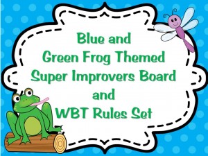 Super Improver Frog Themed Set