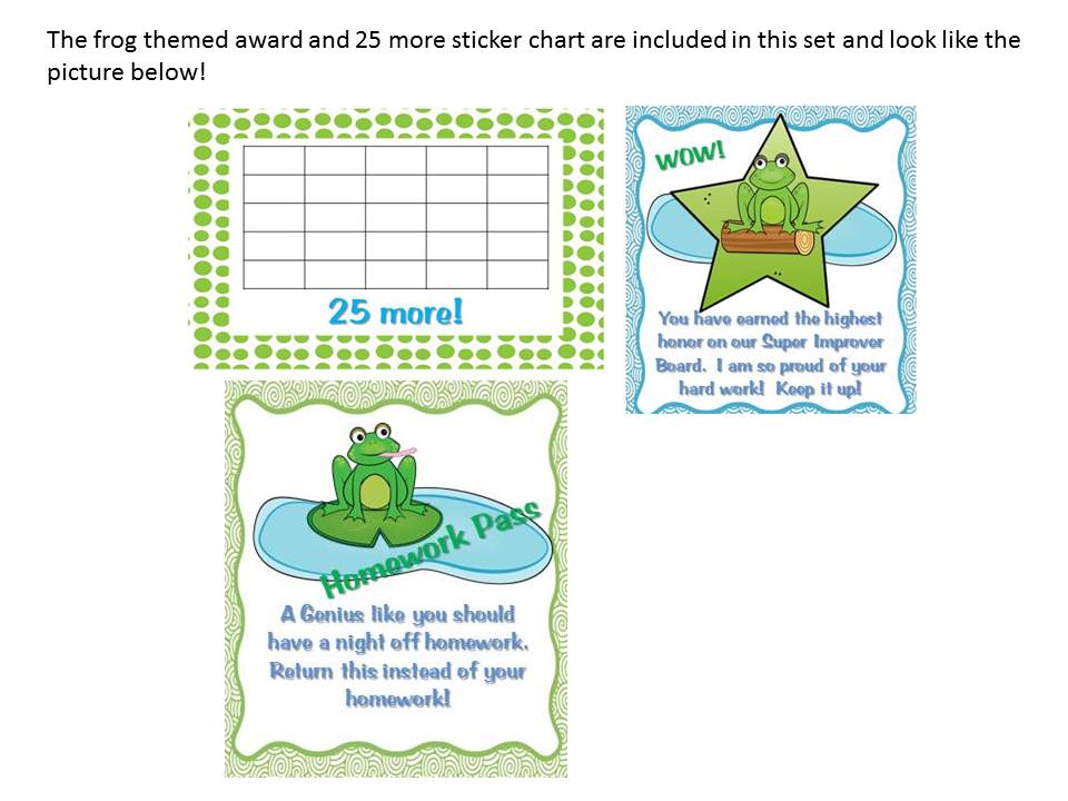 Whole Brain Teaching Behavior Chart