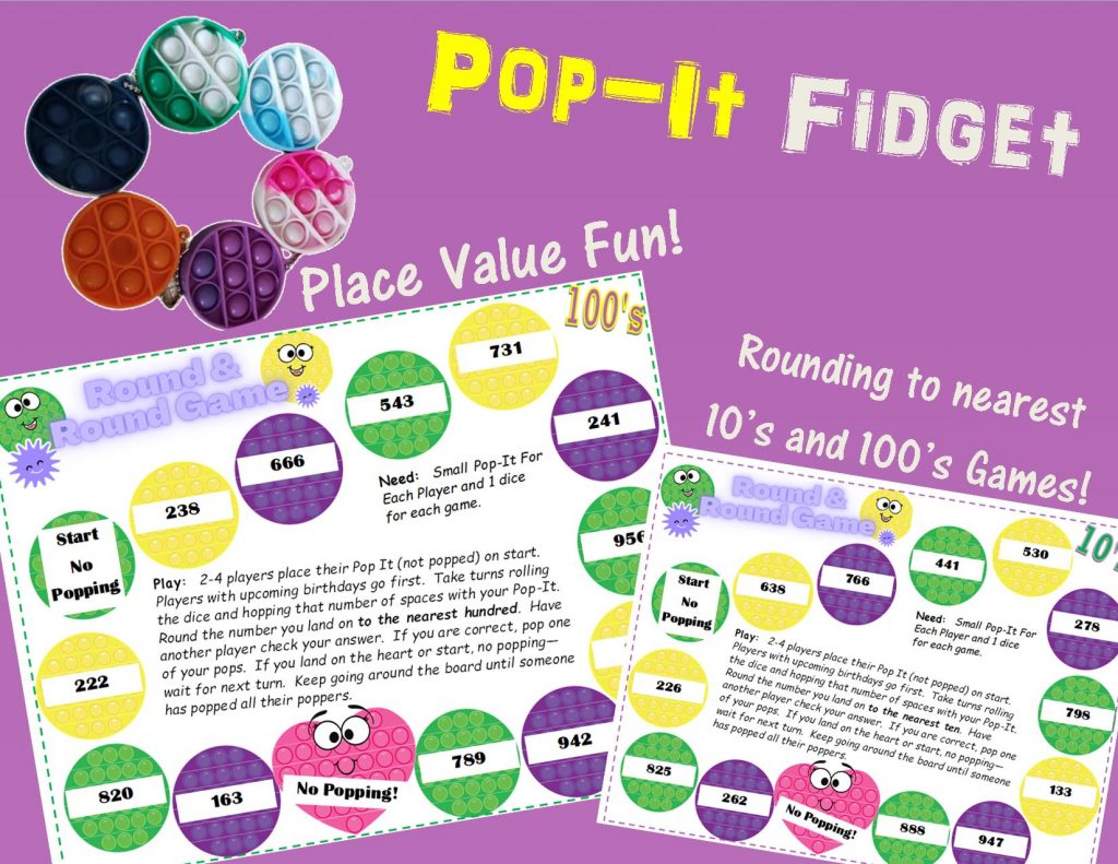 Pop-It Rounding Game – Teaching Heart Blog